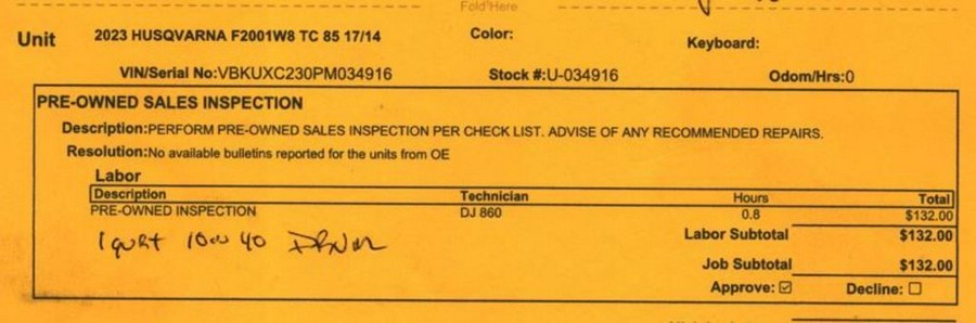 2023 Husqvarna® TC 85 17/14