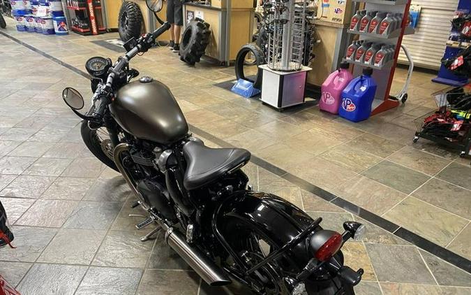 2017 Triumph Bonneville Bobber Ironstone