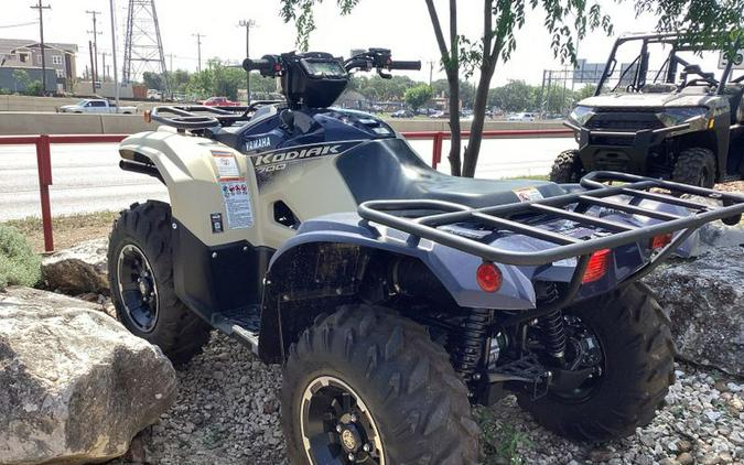 New 2024 YAMAHA KODIAK 700 EPS SE DESERT TAN AND MIDNIGHT BLUE