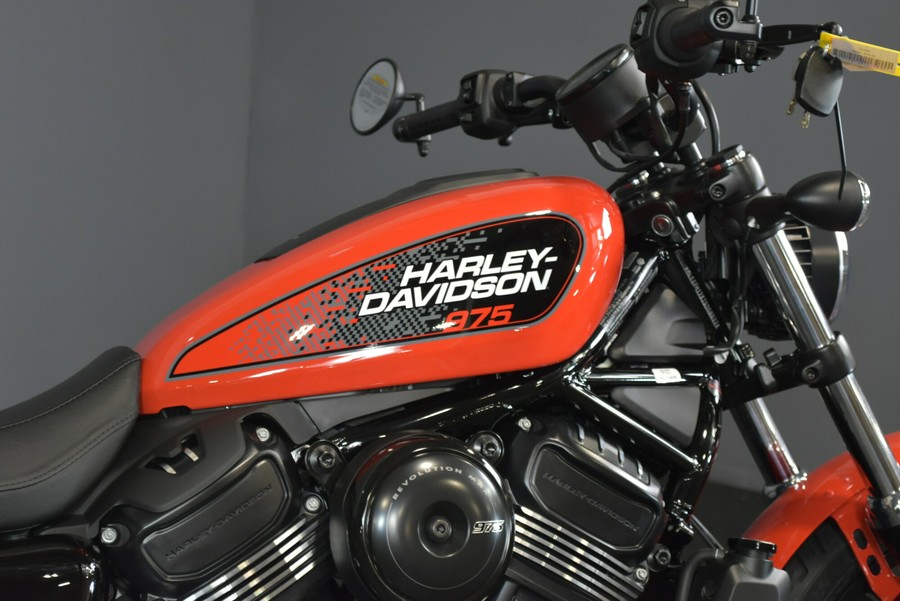 2026 Harley-Davidson Nightster Blood Orange Black Trim