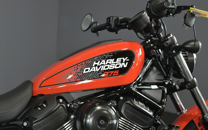 2026 Harley-Davidson Nightster Blood Orange Black Trim