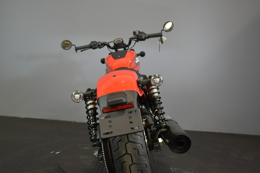 2026 Harley-Davidson Nightster Blood Orange Black Trim