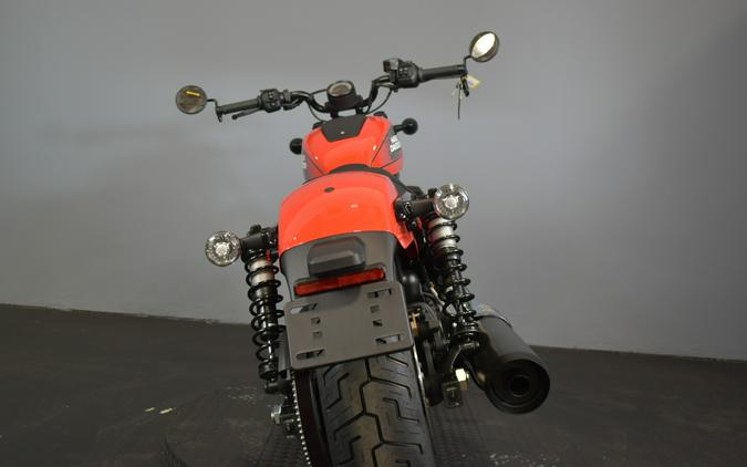 2026 Harley-Davidson Nightster Blood Orange Black Trim