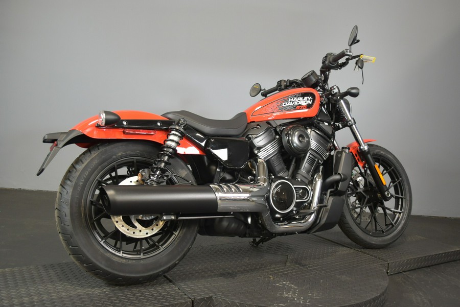 2026 Harley-Davidson Nightster Blood Orange Black Trim