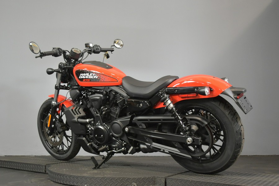 2026 Harley-Davidson Nightster Blood Orange Black Trim