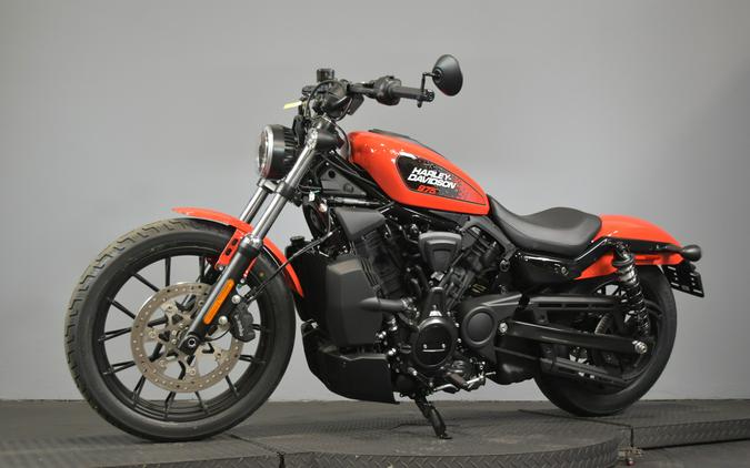2026 Harley-Davidson Nightster Blood Orange Black Trim
