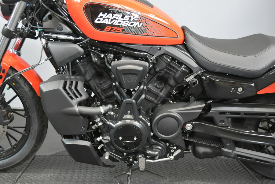 2026 Harley-Davidson Nightster Blood Orange Black Trim