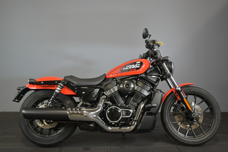 2026 Harley-Davidson Nightster Blood Orange Black Trim