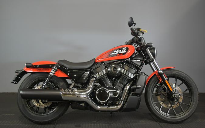 2026 Harley-Davidson Nightster Blood Orange Black Trim