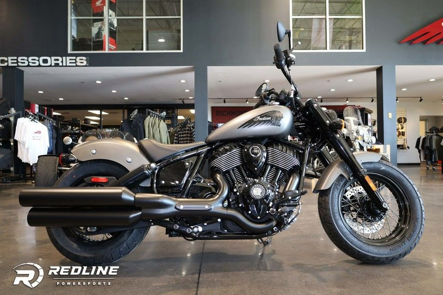 2023 Indian Motorcycle® Chief® Bobber Dark Horse® Titanium Smoke