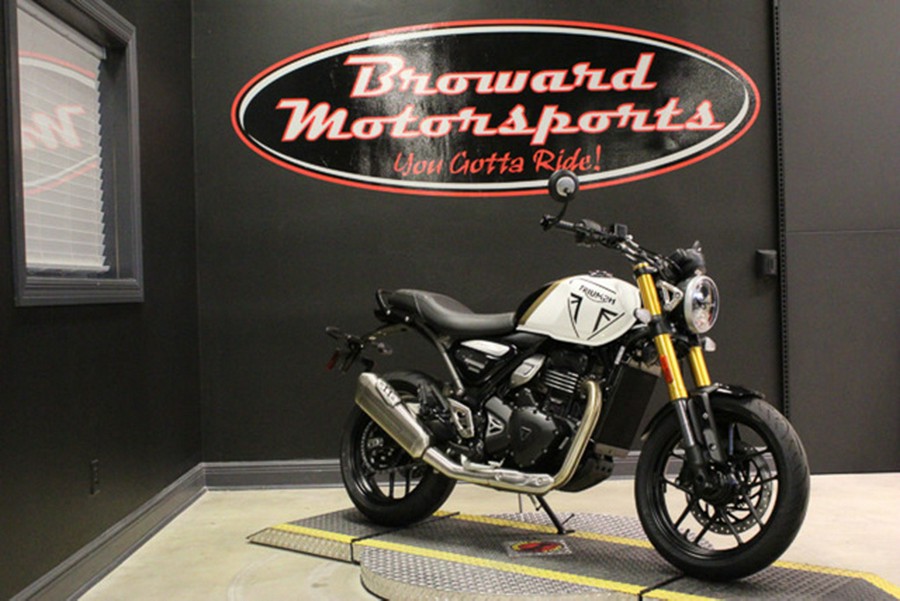 2026 Triumph Speed 400 Phantom BlackStorm Grey