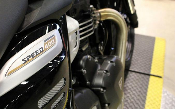 2026 Triumph Speed 400 Phantom BlackStorm Grey