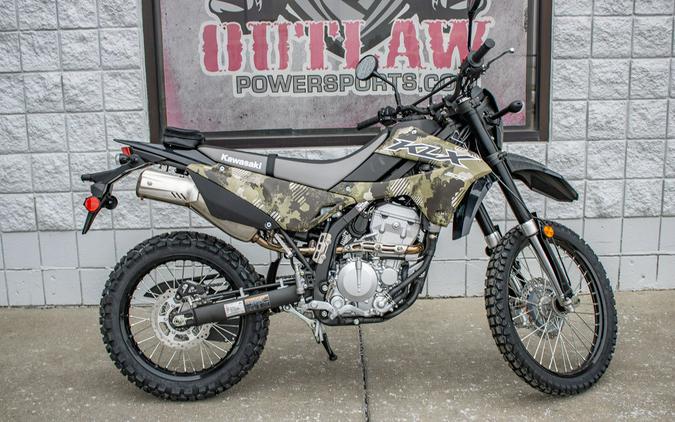 2026 Kawasaki KLX®300 Cypher Camo Beige