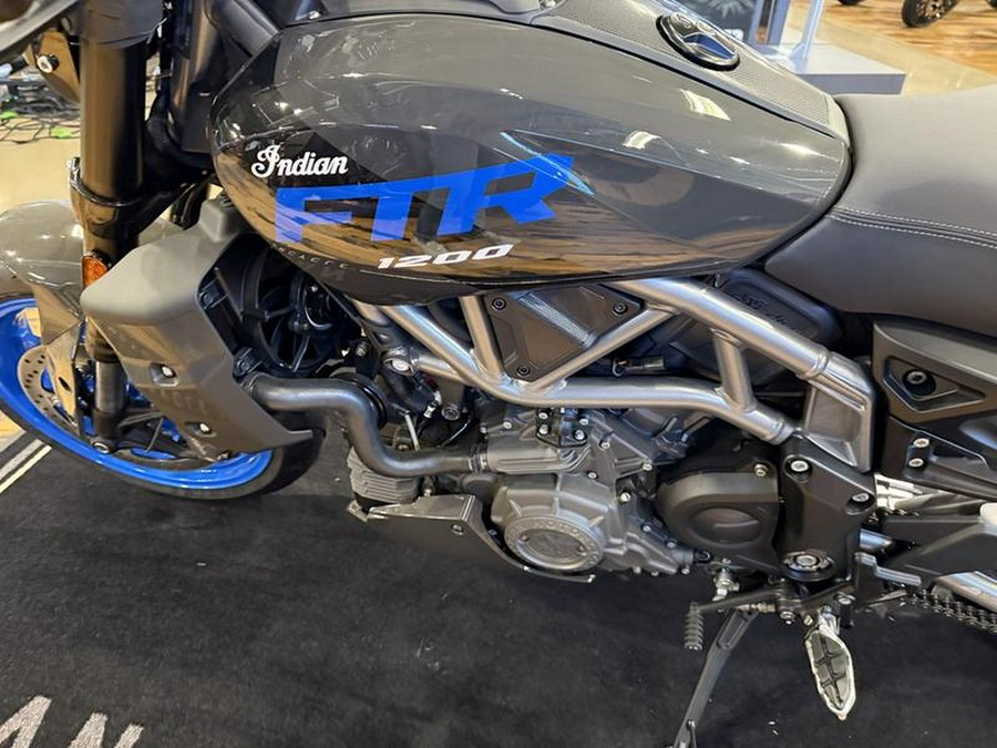 2024 Indian Motorcycle® FTR Sport Granite Gray/Blue