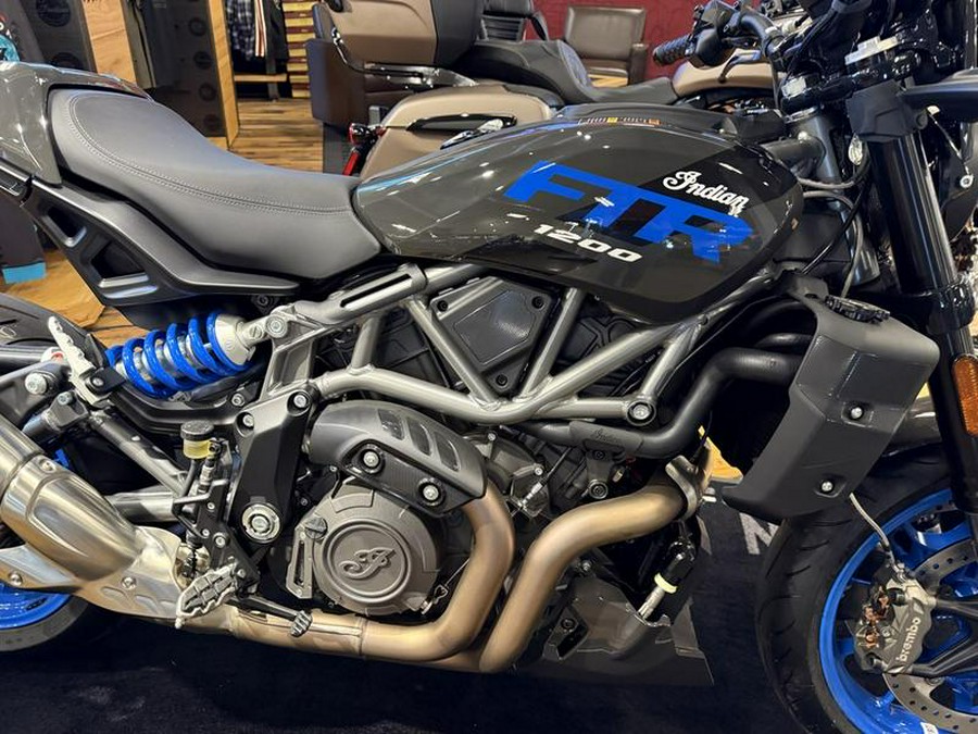 2024 Indian Motorcycle® FTR Sport Granite Gray/Blue