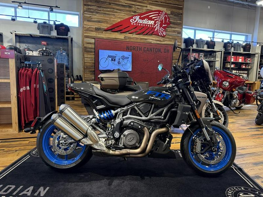 2024 Indian Motorcycle® FTR Sport Granite Gray/Blue