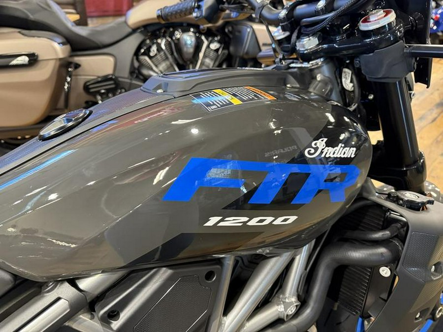 2024 Indian Motorcycle® FTR Sport Granite Gray/Blue