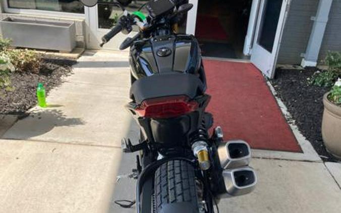 2019 Indian Motorcycle® FTR™ 1200 S Titanium Metallic over Thunder Black Pearl