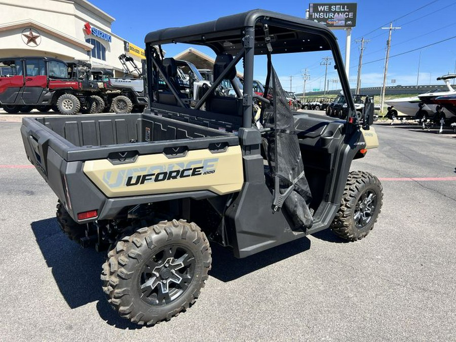 New 2024 CFMOTO UFORCE 1000 DESERT TAN