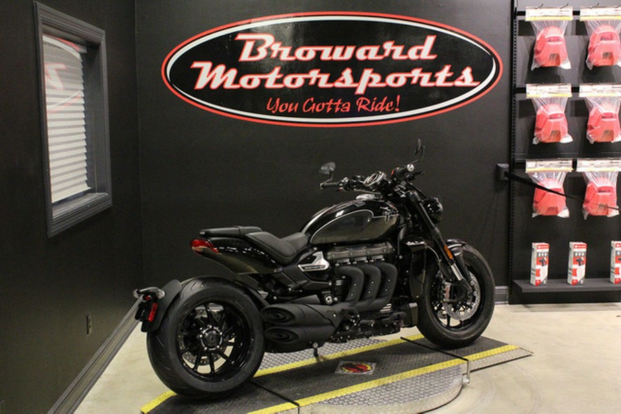2026 Triumph Rocket 3 Storm R Sapphire Black/Granite Storm R