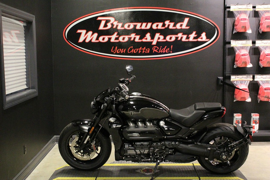 2026 Triumph Rocket 3 Storm R Sapphire Black/Granite Storm R