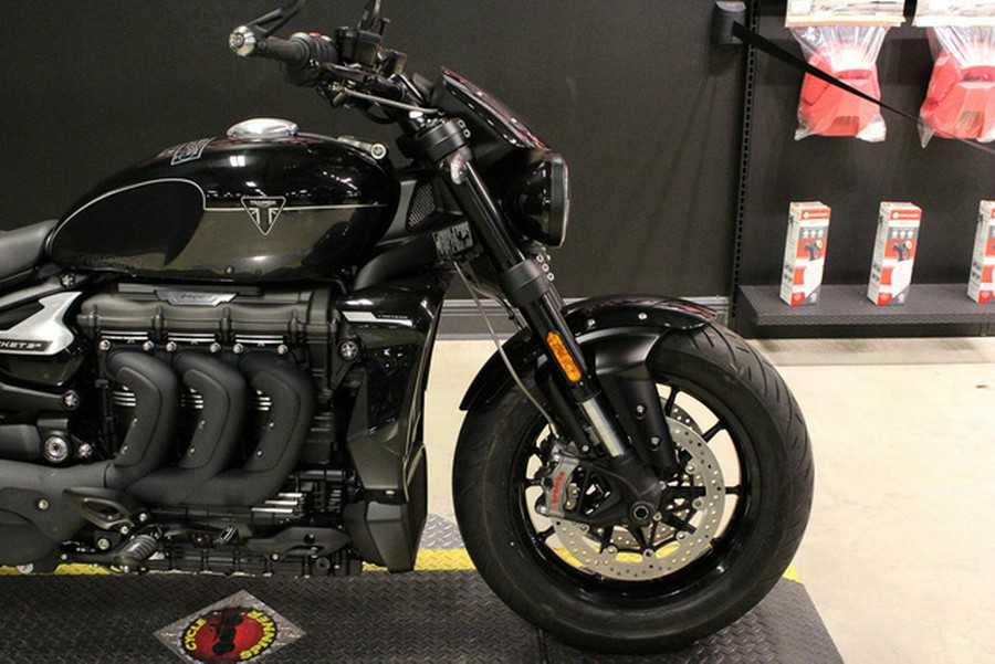 2026 Triumph Rocket 3 Storm R Sapphire Black/Granite Storm R