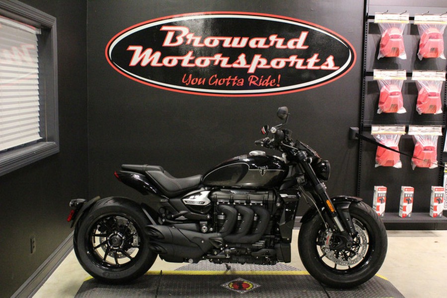 2026 Triumph Rocket 3 Storm R Sapphire Black/Granite Storm R