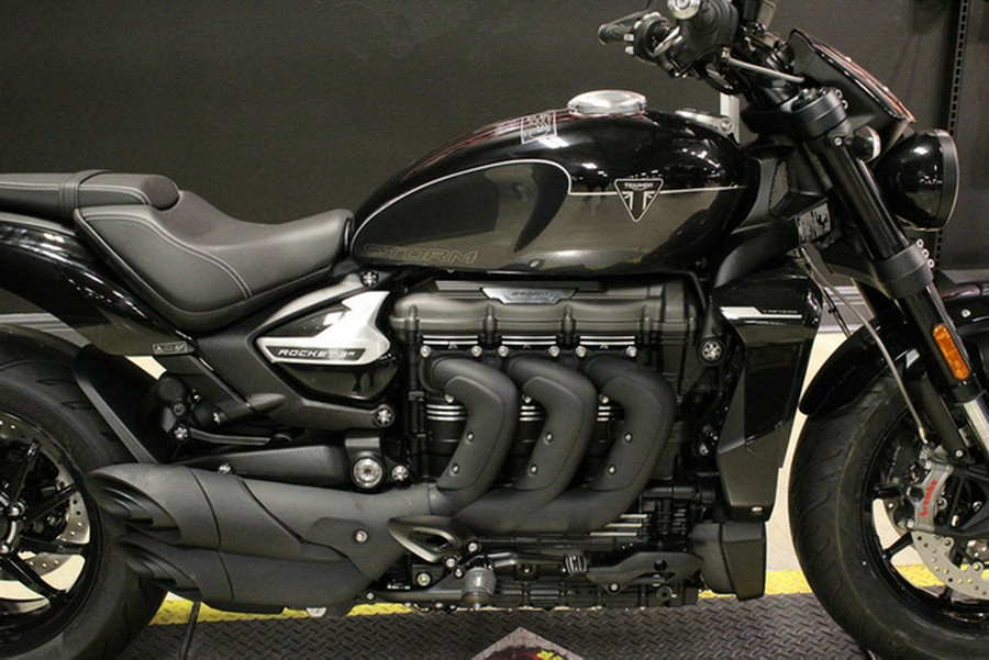 2026 Triumph Rocket 3 Storm R Sapphire Black/Granite Storm R