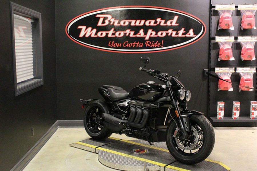 2026 Triumph Rocket 3 Storm R Sapphire Black/Granite Storm R