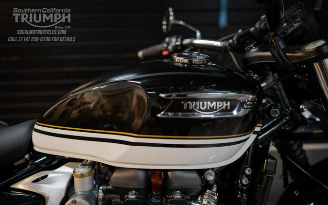 2026 Triumph Bonneville Speedmaster Sapphire Black