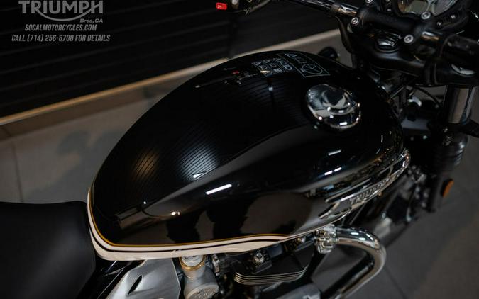 2026 Triumph Bonneville Speedmaster Sapphire Black