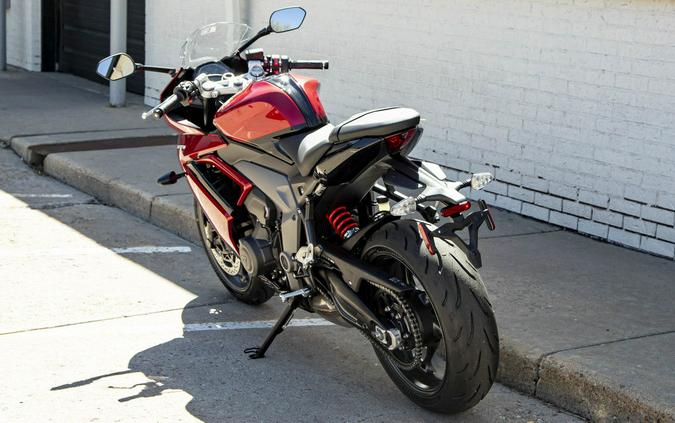 2025 Triumph Daytona 660 Carnival Red/Sapphire Black