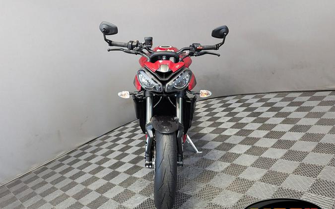 2024 Triumph Street Triple 765 RS Carnival Red