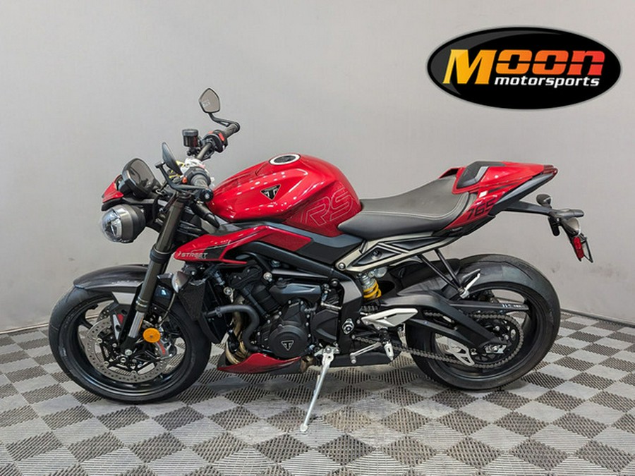 2024 Triumph Street Triple 765 RS Carnival Red