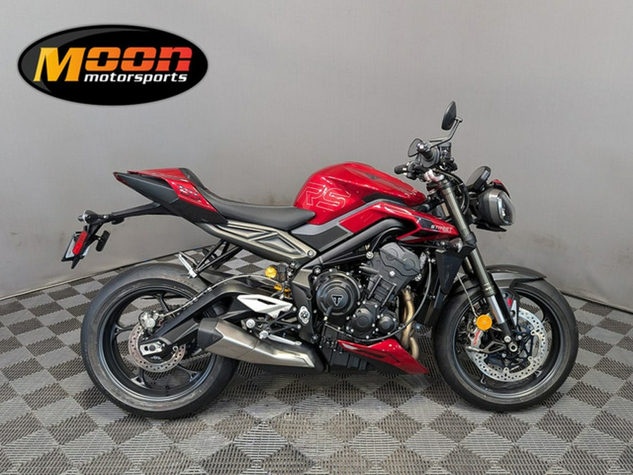 2024 Triumph Street Triple 765 RS Carnival Red