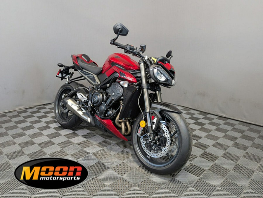 2024 Triumph Street Triple 765 RS Carnival Red