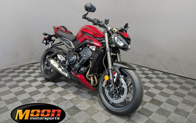 2024 Triumph Street Triple 765 RS Carnival Red