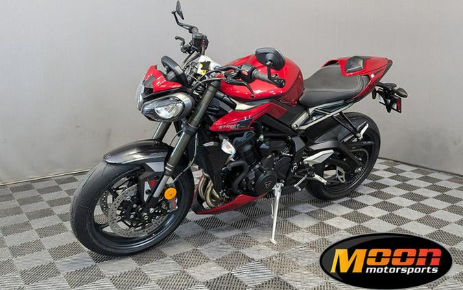 2024 Triumph Street Triple 765 RS Carnival Red