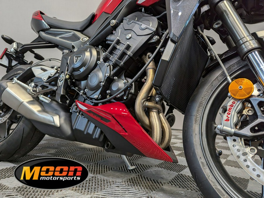 2024 Triumph Street Triple 765 RS Carnival Red