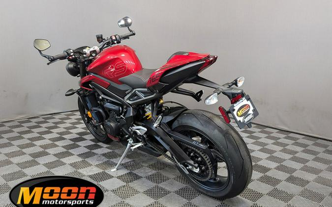 2024 Triumph Street Triple 765 RS Carnival Red