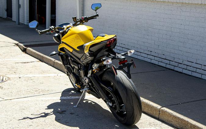 2024 Triumph Street Triple 765 RS Cosmic Yellow