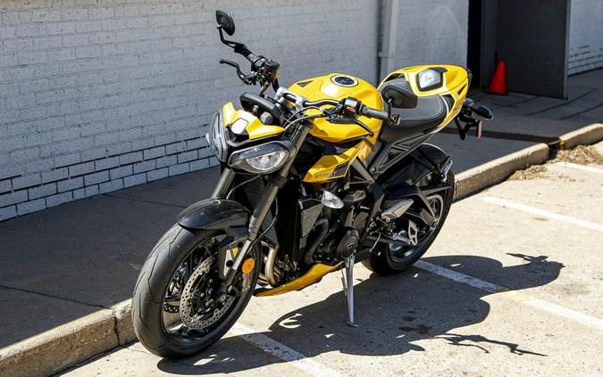 2024 Triumph Street Triple 765 RS Cosmic Yellow