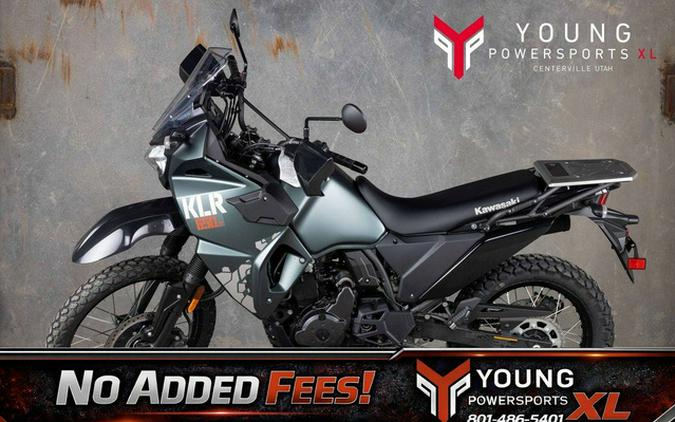 2025 Kawasaki KLR 650 S Metallic Matte Old School Green