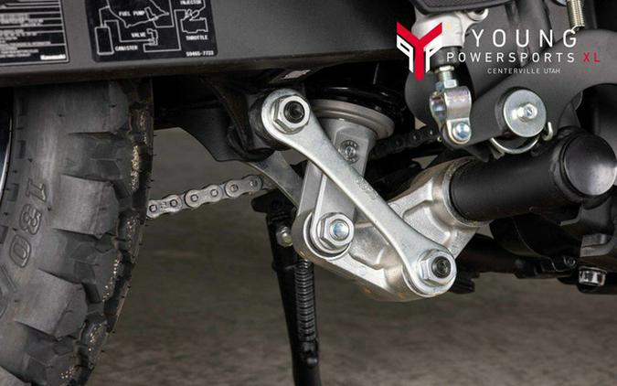 2025 Kawasaki KLR 650 S Metallic Matte Old School Green