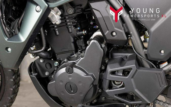 2025 Kawasaki KLR 650 S Metallic Matte Old School Green