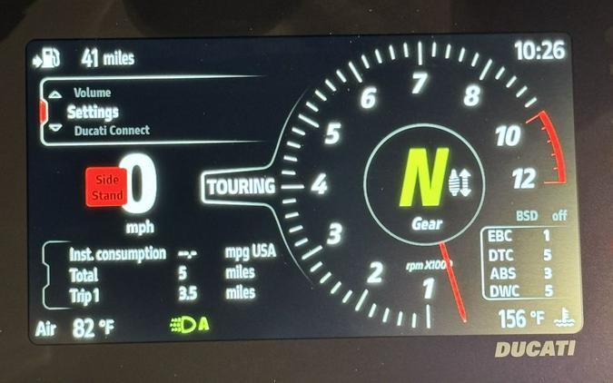 2026 Ducati Multistrada V4 S Travel & Radar Thrilling Black