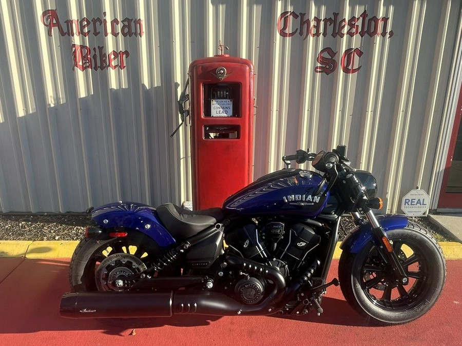 2025 Indian Motorcycle® Scout® Bobber Limited +Tech Spirit Blue Metallic