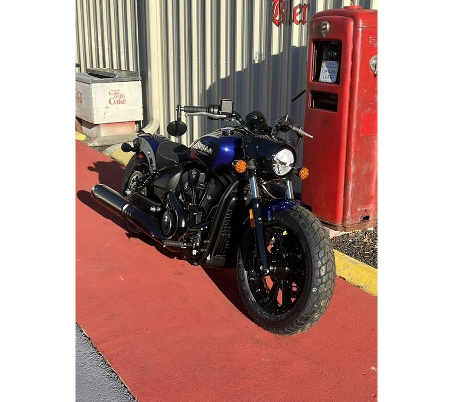 2025 Indian Motorcycle® Scout® Bobber Limited +Tech Spirit Blue Metallic
