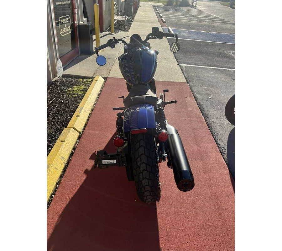 2025 Indian Motorcycle® Scout® Bobber Limited +Tech Spirit Blue Metallic