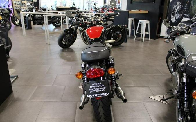 2026 Triumph Bonneville T100 Stone grey